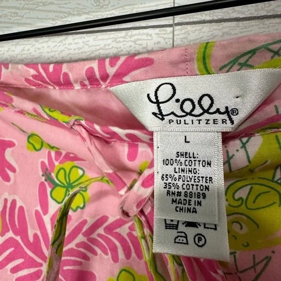 Lilly Pulitzer Pink Skirt Size Large - Picture 3 of 6